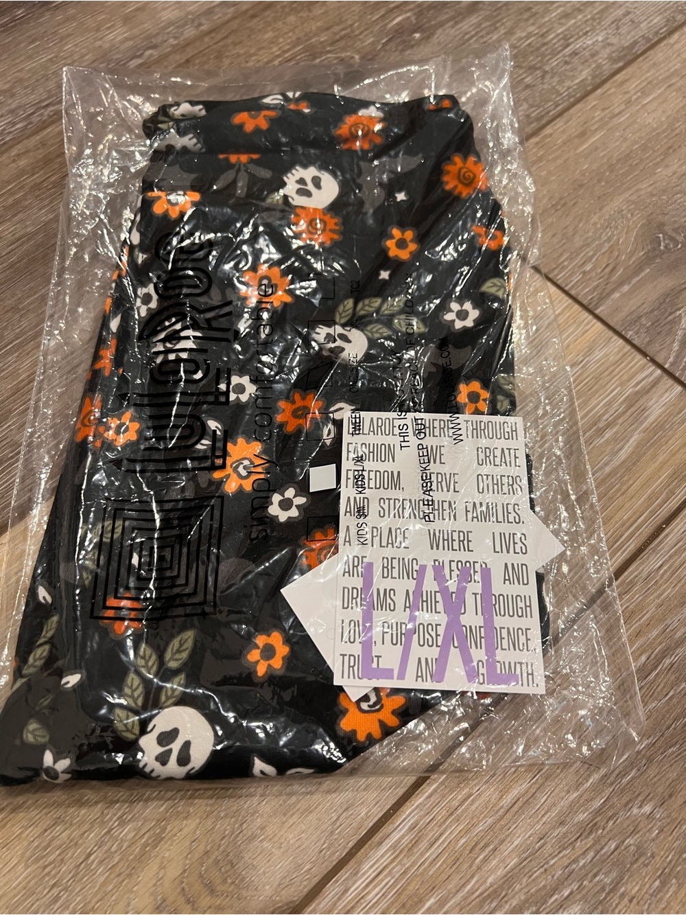 LuLaRoe Kids Halloween Leggings L/XL (2025 capsule)